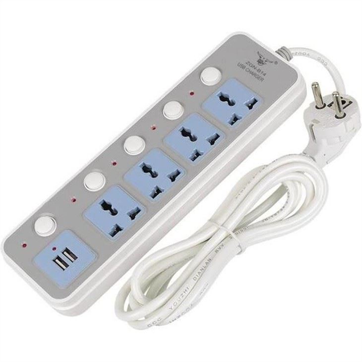 Power Strip With USB Socket